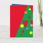 Carte de Noël pliée standard 5" x 7" (Dos)