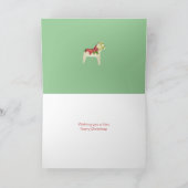 Carte de Noël Poinsettia (Intérieur)