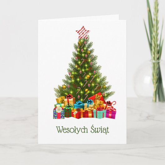 Carte de Noël polonaise - Boże Narodzenie (Devant)
