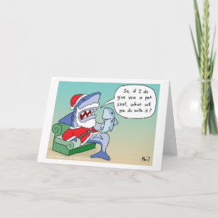 Carte de Noël pour animaux de compagnie