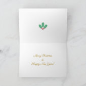 Carte de Noël pour chien Yorkshire Terrier (Intérieur)