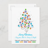 Carte de Noël pour consultants RandF (Devant / Derrière)