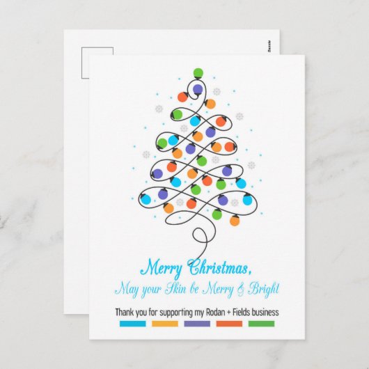 Carte de Noël pour consultants RandF (Devant / Derrière)