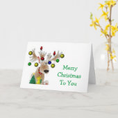 CARTE DE NOËL POUR ENFANTS (Fleur jaune)