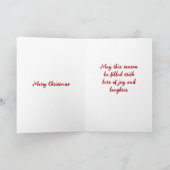 Carte de Noël pour enfants afro-américains (Intérieur)