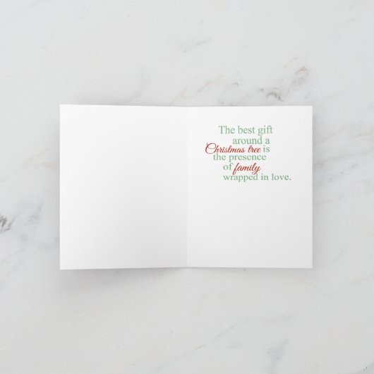 Carte de Noël pour enfants afro-américains (Intérieur)