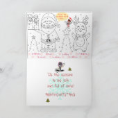 Carte de Noël pour enfants/carte interactive (Intérieur)