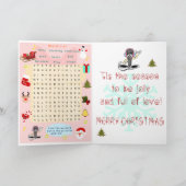 Carte de Noël pour enfants - Carte interactive (Intérieur)