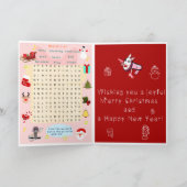 Carte de Noël pour enfants - Carte interactive (Intérieur)