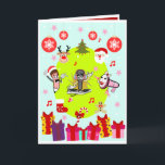 Carte de Noël pour enfants - Carte interactive<br><div class="desc">J'ai créé une ligne de cartes de voeux spécialement conçue pour les enfants.Le Express  Enfants est composé de quatre caractères : Meg, Vivid, Art et DJ. Personnages qui font appel aux talents artistiques de tous les enfants.  La ligne est conçue de façon interactive pour donner aux enfants un sentiment d'individualité...</div>