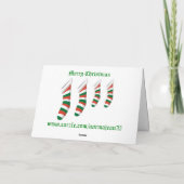 Carte de Noël pour entraîneur de basket-ball (Dos)