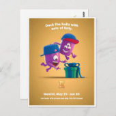 Carte de Noël pour Gémeaux (Devant / Derrière)