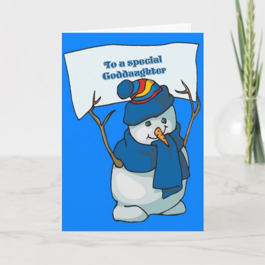 Carte de Noël pour Godgirl (Devant)