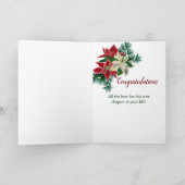 Carte de Noël pour la retraite - Étoile noire (Intérieur)