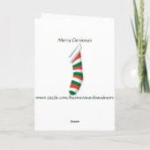 Carte de Noël pour le chef (Dos)