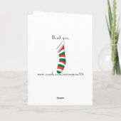 Carte de Noël pour le docteur (Dos)