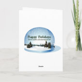 Carte de Noël pour le docteur (Dos)