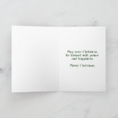 Carte de Noël pour le patron (Intérieur)