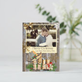 Carte de Noël pour les bottes de cowboy du pays et (Debout devant)