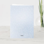 Carte de Noël pour mari (Dos)