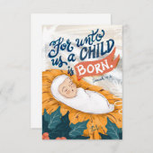 Carte de Noël Pour Nous (Devant / Derrière)