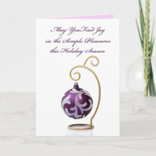 Carte de Noël pour petits plaisirs