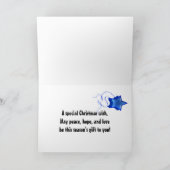 Carte de Noël pour un copain secret (Intérieur)