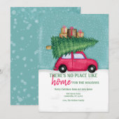 Carte de Noël pour un déménagement (Devant / Derrière)