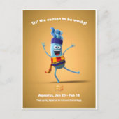 Carte de Noël pour Verseau (Devant)