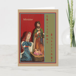 Carte de Noël pour votre ministre