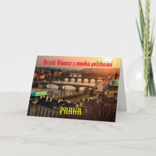 Carte de Noël Prague (Praha)