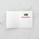 Carte de Noël pré-Raphaelite Peace on Earth (Intérieur)