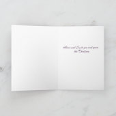 Carte de Noël primitive d'ange de "grâce" (Intérieur)