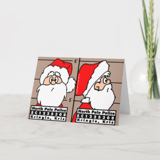 Carte de Noël prise par le Père Noël