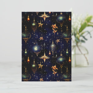 Carte de Noël professionnelle et plate pour les en