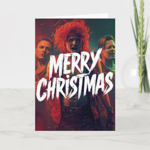 Carte de Noël punk