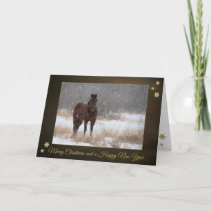Carte de Noël "Qu'il neige"