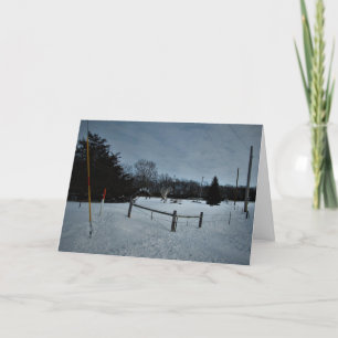 Carte de Noël "Rampage in the Park"