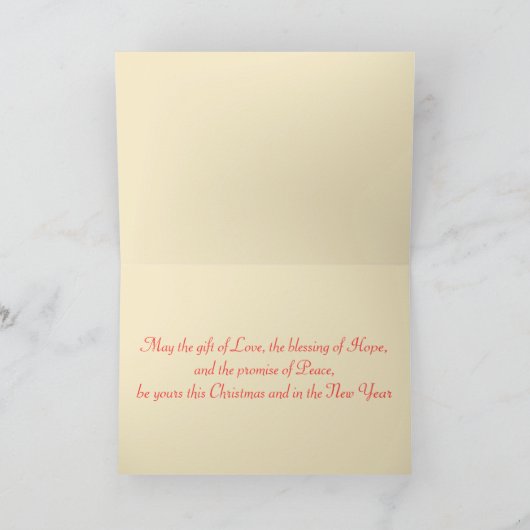 Carte de Noël Raphael Cherubs (Intérieur)