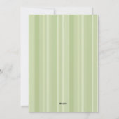 Carte de Noël recto-verso avec branche et plusieur (Dos)