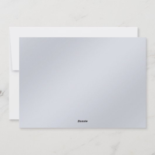 Carte de Noël Red Robin (Dos)