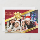 Carte de Noël Red Snowflop (Devant)