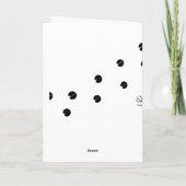 Carte de Noël Reinder (Dos)