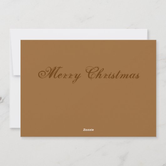 Carte de Noël religieuse (Dos)