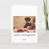 Carte de Noël religieuse vintage (Dos)