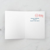 Carte de Noël rétro (Intérieur)