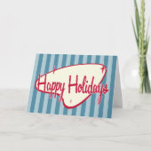 Carte de Noël rétro (Devant)