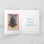Carte de Noël rétro (Intérieur)