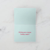 Carte de Noël Retro Joy (Intérieur)