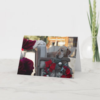 Carte de Noël : Réveillon de Noël dans la vallée d